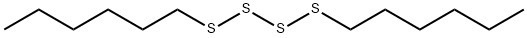 dihexyl tetrasulphide Structure