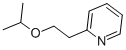 2-(2-ISOPROPOXYETHYL)PYRIDINE, 99 구조식 이미지