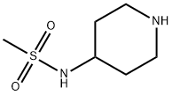 N-피페리딘-4-일메탄술폰아미드 구조식 이미지