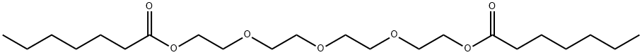 oxybis(ethane-2,1-diyloxyethane-2,1-diyl) bisheptanoate Structure