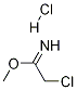 Methyl 2-chloroacetiMidate hydrochloride Structure