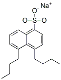 4,5-디부틸-1-나프탈렌술폰산나트륨염 구조식 이미지