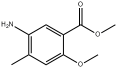 Methyl 5-aMino-2-Methoxy-4-Methylbenzoate Structure