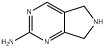 5H-Pyrrolo[3,4-d]pyrimidin-2-amine, 6,7-dihydro- (9CI) Structure