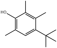 4-(1,1-디메틸에틸)-2,3,6-트리메틸페놀 구조식 이미지