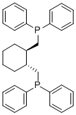 (1R,2R)-(-)-1,2-BIS(DIPHENYLPHOSPHINOMETHYL)CYCLOHEXANE 구조식 이미지