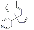 4-(1,1-디부트-2-에닐펜트-3-에닐)피리딘 구조식 이미지