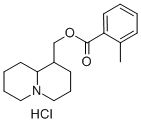 Lupinine o-methylbenzoicacid ester hydrochloride Structure
