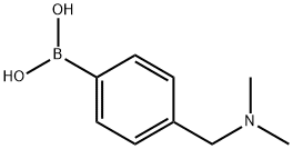 4-[(DIMETHYLAMINO)METHYL]PHENYLBORONIC ACID Structure