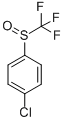 4-(TRIFLUOROMETHYLSULFINYL)CHLOROBENZENE Structure