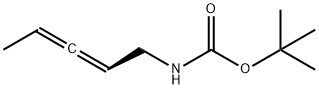 카르밤산,(2R)-2,3-펜타디에닐-,1,1-디메틸에틸에스테르(9CI) 구조식 이미지