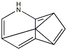 3,5,7-메테노-1H-사이클로펜타[b]피리딘(9CI) 구조식 이미지