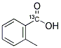 2-METHYLBENZOIC ACID-13C1 (CARBOXYL-13C) 구조식 이미지