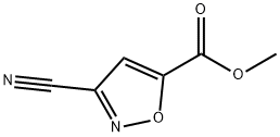 5-이속사졸카르복실산,3-시아노-,메틸에스테르(9CI) 구조식 이미지