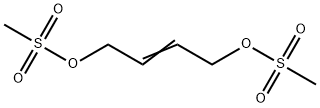 CIS-1,4-BIS-(METHYLSULFONYLOXY)-BUT-2-ENE Structure