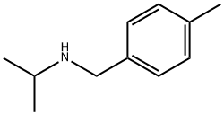 ISOPROPYL-(4-METHYL-BENZYL)-AMINE 구조식 이미지