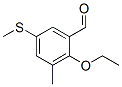 Benzaldehyde, 2-ethoxy-3-methyl-5-(methylthio)- (9CI) Structure