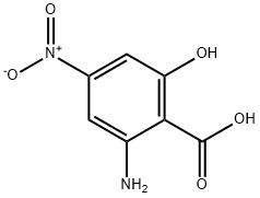 2-Amino-6-hydroxy-4-nitrobenzoic acid Structure