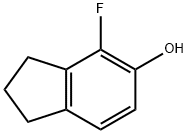1H-Inden-5-ol, 4-fluoro-2,3-dihydro- (9CI) Structure