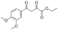 에틸4-(3,4-디메톡시페닐)-2,4-디옥소부타노에이트 구조식 이미지