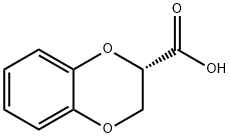 (S)-1,4-Benzodioxane-2-carboxylic acid Structure