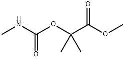 프로판산,2-메틸-2-[[(메틸아미노)카르보닐]옥시]-,메틸에스테르(9CI) 구조식 이미지