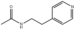 N-(2-피리딘-4-일-에틸)-아세트아미드 구조식 이미지