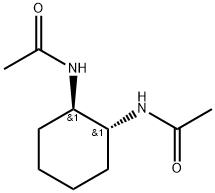 TRANS-N,N'-DIACETYLCYCLOHEXANE-1,2-DIAMINE 구조식 이미지