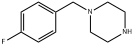 1-(4-FLUOROBENZYL)PIPERAZINE Structure