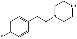1-[2-(4-플루오로페닐)에틸]피페라진 구조식 이미지
