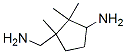 aminotrimethylcyclopentanemethylamine Structure