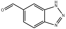 1H-벤조[D][1,2,3]트리아졸-5-카르발데하이드 구조식 이미지