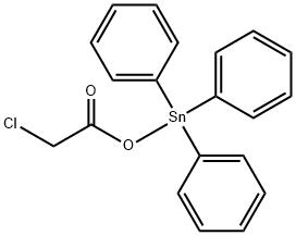 (chloroacetoxy)triphenylstannane  Structure
