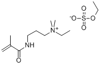 METHACRYLOYL AMINOPROPYL DIMETHYLETHYL AMMONIUM ETHYLSULFATE Structure