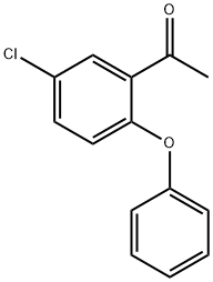 1-(5-chloro-2-phenoxyphenyl)ethanone Structure