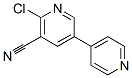 6-Chloro-3,4'-bipyridine-5-carbonitrile Structure