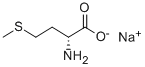 D-메티오닌나트륨소금 구조식 이미지