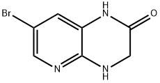 7-BROMO-3,4-DIHYDROPYRIDO[2,3-B]PYRAZIN-2(1H)-ONE 구조식 이미지