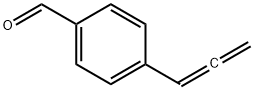 Benzaldehyde, 4-(1,2-propadienyl)- (9CI) Structure