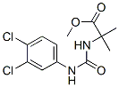 메틸2-[(3,4-디클로로페닐)카르바모일아미노]-2-메틸-프로파노에이트 구조식 이미지