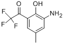 Ethanone, 1-(3-amino-2-hydroxy-5-methylphenyl)-2,2,2-trifluoro- (9CI) 구조식 이미지