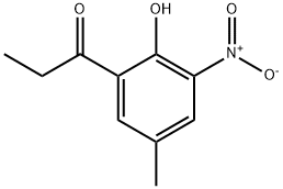 1-(2-HYDROXY-5-METHYL-3-NITROPHENYL)PROPAN-1-ONE 구조식 이미지