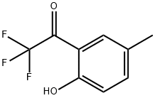 2,2,2-TRIFLUORO-1-(2-HYDROXY-5-METHYLPHENYL)-ETHANONE 구조식 이미지