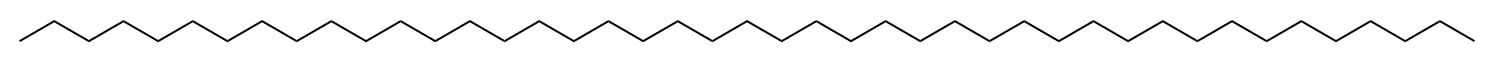 TRITETRACONTANE Structure