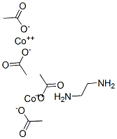 [1,2-Ethanediylbis(nitrilo)]tetraacetic acid 1,1':1'',1'''-dicobalt(II) salt 구조식 이미지