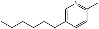 5-hexyl-2-methylpyridine Structure