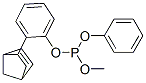 Phosphorous acid (bicyclo[2.2.1]hept-5-en-2-yl)methyldiphenyl ester Structure