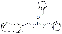 bis(bicyclo[2.2.1]hept-5-en-2-ylmethyl) (1,2,3,4,4a,5,8,8a-octahydro-1,4:5,8-dimethanonaphthalen-2-yl)methyl phosphite Structure