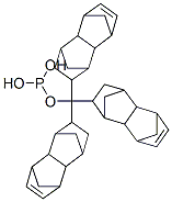 tri(1,2,3,4,4a,5,8,8a-octahydro-1,4:5,8-dimethano-2-naphthyl)methyl phosphite 구조식 이미지