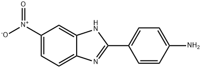 4-(5-니트로-H-벤즈이미다졸-2-일)아닐린 구조식 이미지
